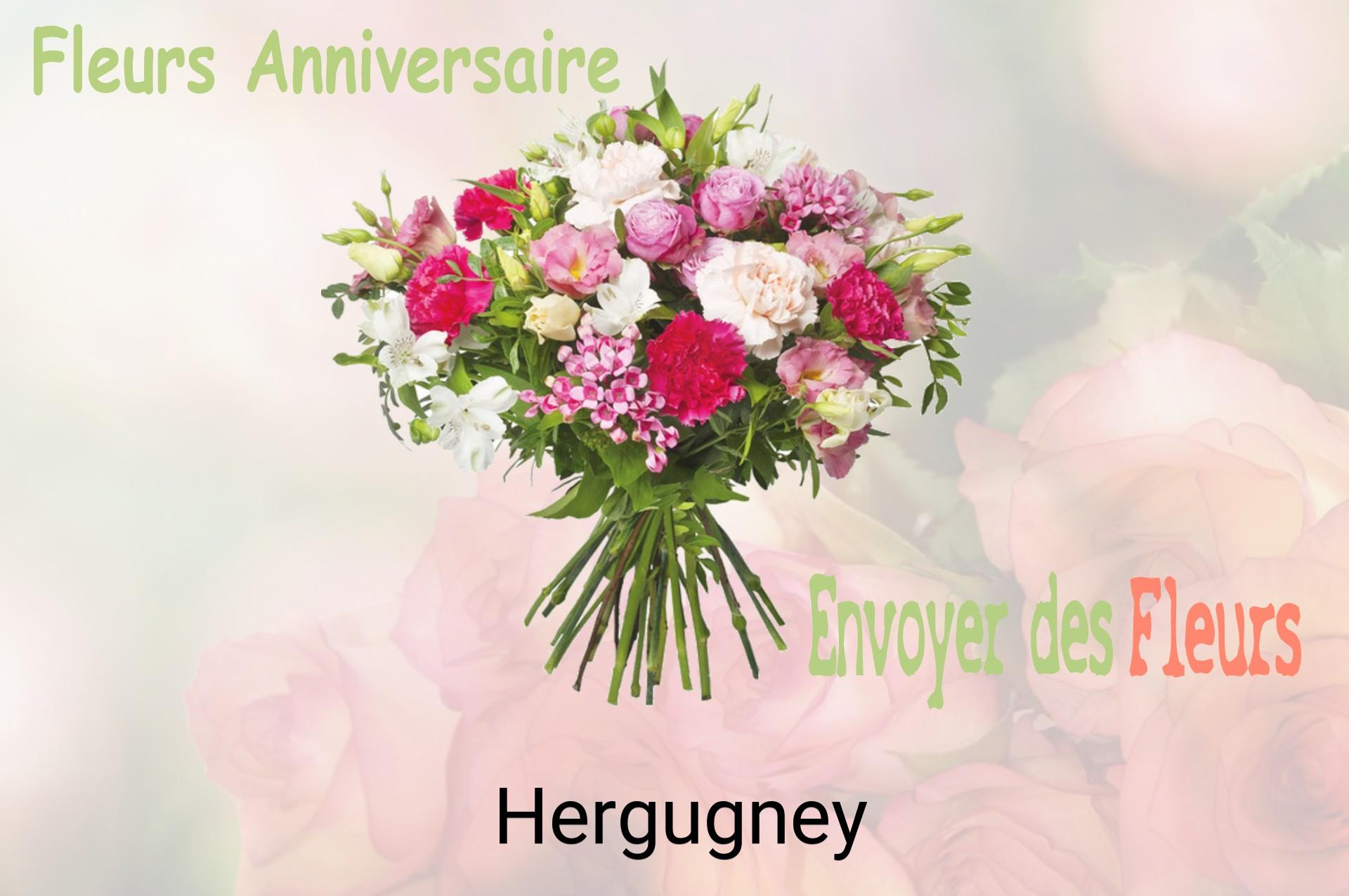 Bouquet de fleurs d’anniversaire livré à Hergugney